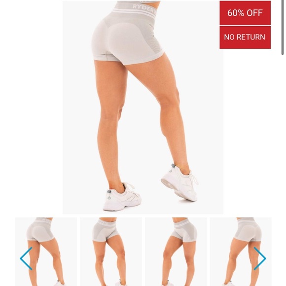 ♦️SOLD♦️Ryderwear seamless shorts Sz. Medium. - Picture 7 of 7